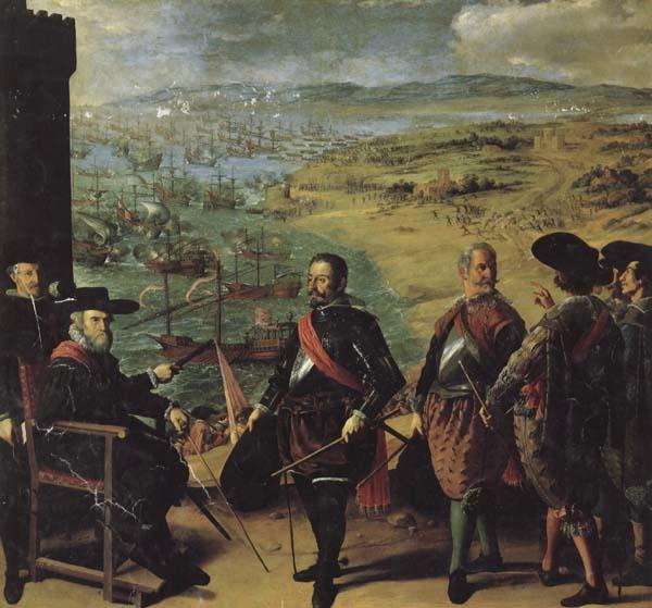 Francisco de Zurbaran The Defense of Cadiz Against the English